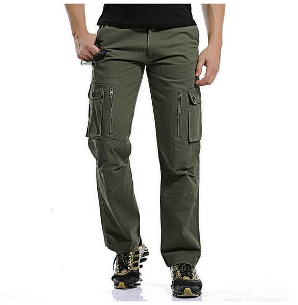 men's pants men camouflage tactical cotton casual male cargo joggers multi pocket trousers military straight losf, Black
men's pants men camouflage tactical cotton casual male cargo joggers multi pocket trousers military straight losf, Black