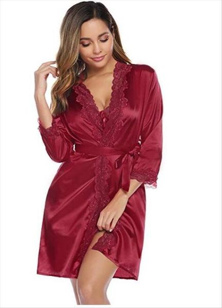 fashion robe sets sleepwears summer women sleepwear mini kimono rayon bath gown yukata nightgown sleepshirts pijama mujer size xl, Black;red
fashion robe sets sleepwears summer women sleepwear mini kimono rayon bath gown yukata nightgown sleepshirts pijama mujer size xl, Black;red