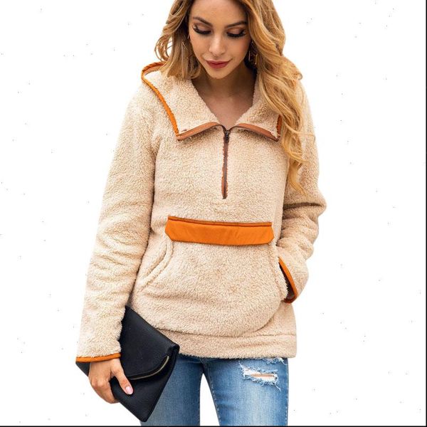 womens hoodie winter fleece fashion patchwork packet fluffy thick warm zipper pullovers women coat with hat, Black
womens hoodie winter fleece fashion patchwork packet fluffy thick warm zipper pullovers women coat with hat, Black
