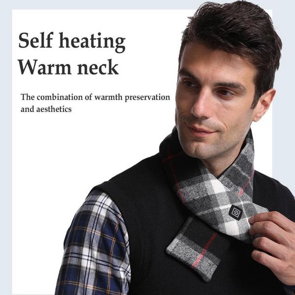 heating scarf washable comfortable usb electric neck wrap winter rapid warm cycling caps & masks, Black 
heating scarf washable comfortable usb electric neck wrap winter rapid warm cycling caps & masks, Black