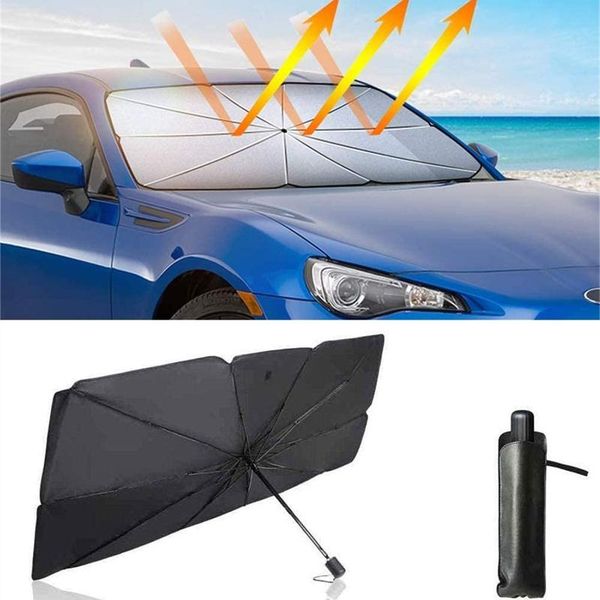 car sunshade 125cm 145cm foldable windshield sun shade umbrella uv cover heat insulation front window interior protection
car sunshade 125cm 145cm foldable windshield sun shade umbrella uv cover heat insulation front window interior protection