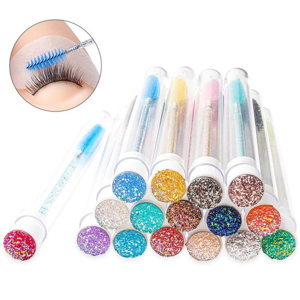 makeup brushes 20 pcs reusable eyebrow brush tube disposable mascara wands eyelash replaceable extension make up tools
makeup brushes 20 pcs reusable eyebrow brush tube disposable mascara wands eyelash replaceable extension make up tools