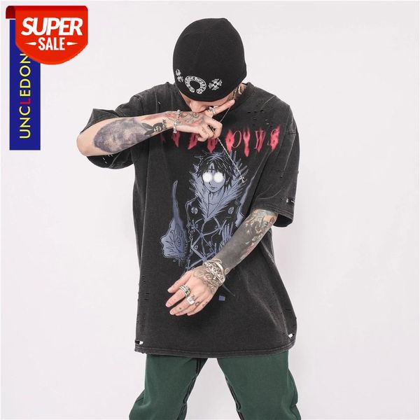 uncledonjm 2021 damaged oversized t shirt hip hop streetwear tshirt harajuku summer short sleeve t-shirt anime lsd02 #rm6u, White;black
uncledonjm 2021 damaged oversized t shirt hip hop streetwear tshirt harajuku summer short sleeve t-shirt anime lsd02 #rm6u, White;black