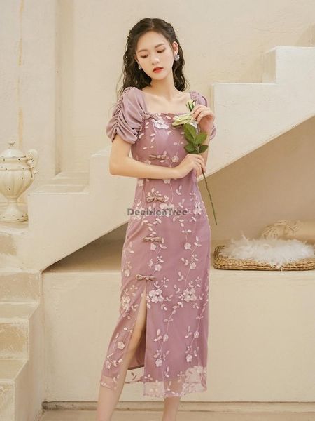 chinese cheongsam dress women ao dai lace qipao qi pao party vintage elegant formal ethnic clothing, Red
chinese cheongsam dress women ao dai lace qipao qi pao party vintage elegant formal ethnic clothing, Red