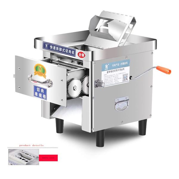 meat grinders full stainless steel electric slicer commercial fully automatic slice cutter grinder small deskcutting machine
meat grinders full stainless steel electric slicer commercial fully automatic slice cutter grinder small deskcutting machine