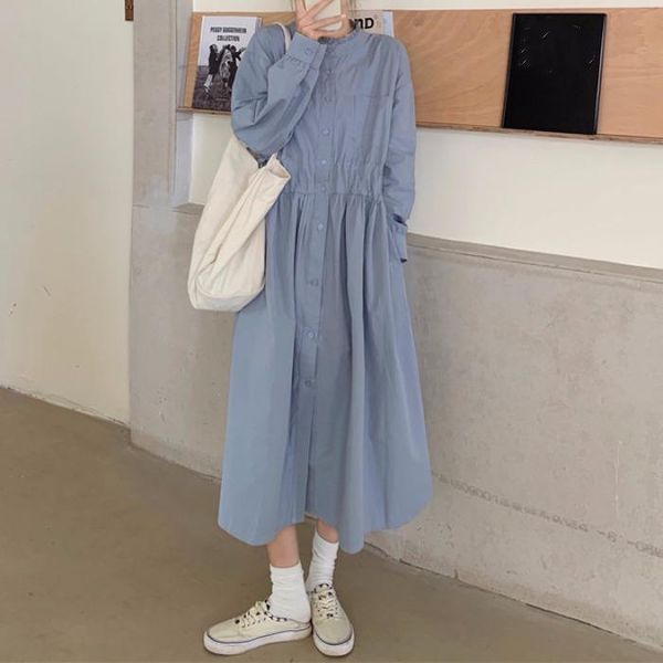 casual dresses autumn style women's dress 2021 french waist closing thin goddess small black loose foreign, Black;gray
casual dresses autumn style women's dress 2021 french waist closing thin goddess small black loose foreign, Black;gray