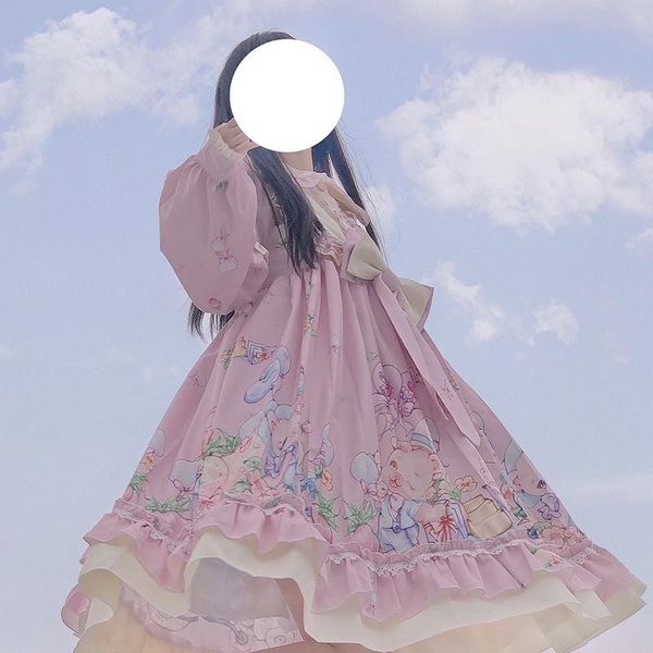 casual dresses lolita kawaii dress long sleeve 2021 fall winter women outfits preppy style japanese pink clothes midi cosplay big swing, Black;gray
casual dresses lolita kawaii dress long sleeve 2021 fall winter women outfits preppy style japanese pink clothes midi cosplay big swing, Black;gray