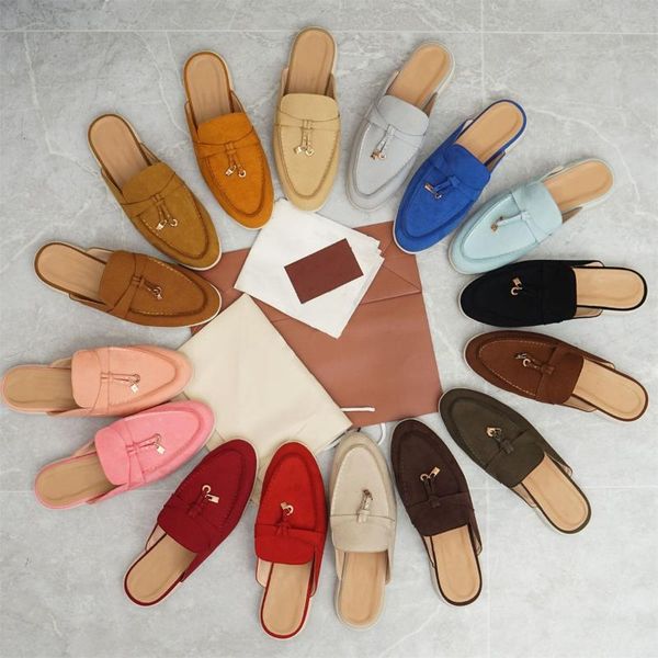slippers summer autumn fashion women's solid color suede casual flat-bottom lazy one-foot mules women shoes, Black
slippers summer autumn fashion women's solid color suede casual flat-bottom lazy one-foot mules women shoes, Black