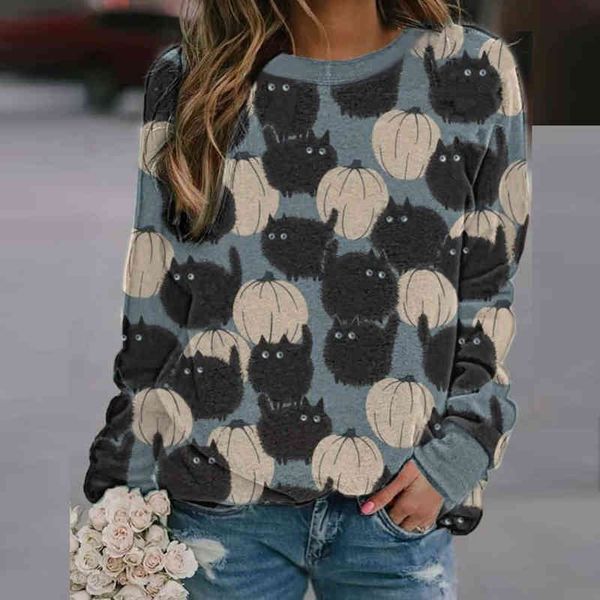 halloween cartoons printed sweatshirts pullover casual halloween clothes long sleeve autumn winter shirt women 210515, White
halloween cartoons printed sweatshirts pullover casual halloween clothes long sleeve autumn winter shirt women 210515, White