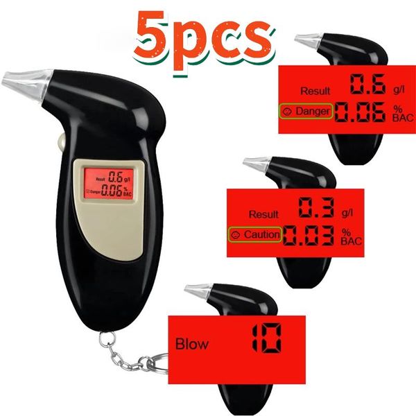 alcoholism test 5pcs professional lcd display digital alcohol tester alert breath device breathalyzer analyzer detector
alcoholism test 5pcs professional lcd display digital alcohol tester alert breath device breathalyzer analyzer detector