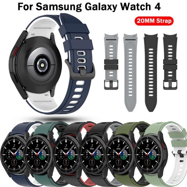 watch bands 20mm strap for samsung galaxy 4 44mm 40mm active 2 silicone sports bracelet watch4 classic 46mm 42mm band, Black;brown
watch bands 20mm strap for samsung galaxy 4 44mm 40mm active 2 silicone sports bracelet watch4 classic 46mm 42mm band, Black;brown
