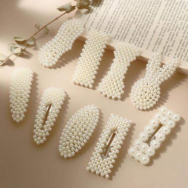 hair clips & barrettes 1set pearls pin for women fashion geometric flower headwear girls sweet hairpins accessorie ea, Golden;silver
hair clips & barrettes 1set pearls pin for women fashion geometric flower headwear girls sweet hairpins accessorie ea, Golden;silver