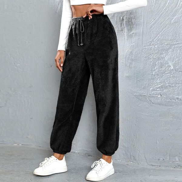 women's pants & capris 2021 autumn winter for women casual drawstring waist baggy solid color thick warm trousers pantalones, Black;white
women's pants & capris 2021 autumn winter for women casual drawstring waist baggy solid color thick warm trousers pantalones, Black;white