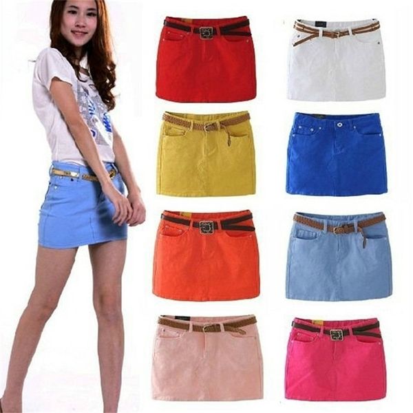 yjsfg house candy color summer short denim skirt women high waist slim jeans skirts casual pockets saia midi pencil jupe 210619, Black
yjsfg house candy color summer short denim skirt women high waist slim jeans skirts casual pockets saia midi pencil jupe 210619, Black