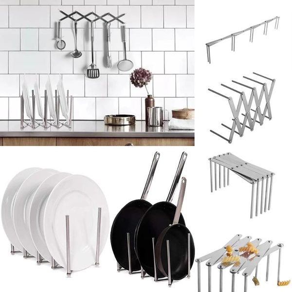 kitchen storage & organization extendable pot lid holders multifunctional steamer rack pans holder flexible plate dish organizer countertop
kitchen storage & organization extendable pot lid holders multifunctional steamer rack pans holder flexible plate dish organizer countertop