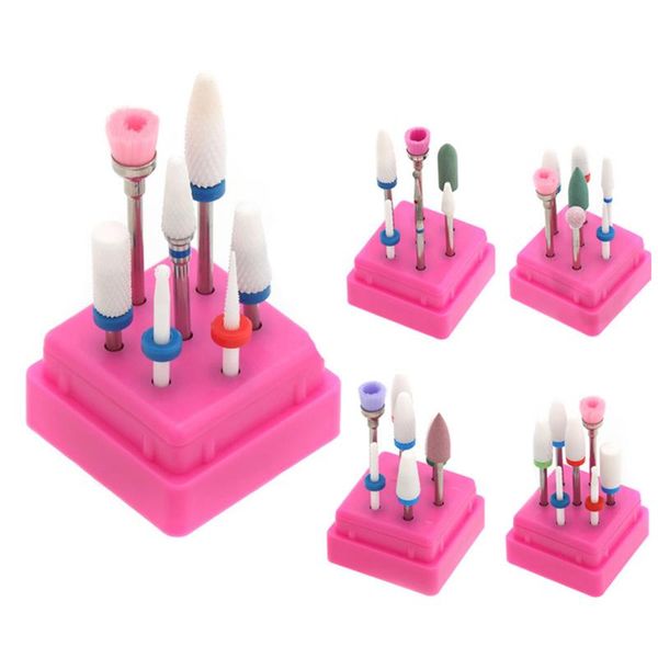 nail art equipment 7pcs ceramic drill bit sets carbide milling cutters manicure sander tip file tool accessories, Silver
nail art equipment 7pcs ceramic drill bit sets carbide milling cutters manicure sander tip file tool accessories, Silver