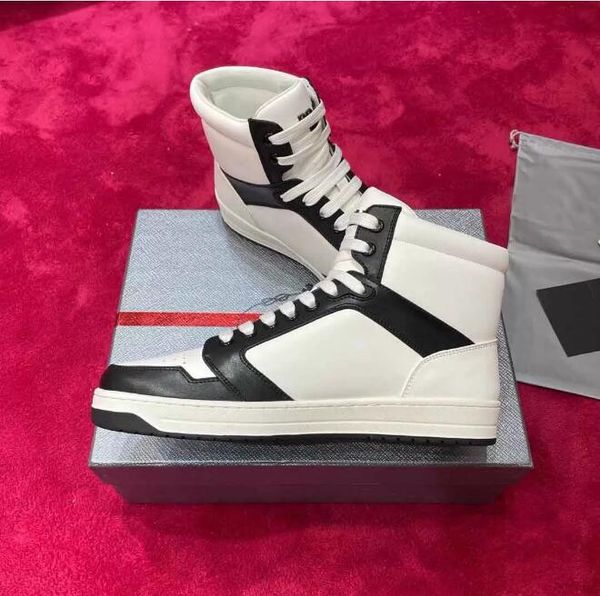downtown high-trainers casual shoes men sporty leather district red label tongue rubber sneakers fabric discount footwear outdoor sports, Black
downtown high-trainers casual shoes men sporty leather district red label tongue rubber sneakers fabric discount footwear outdoor sports, Black