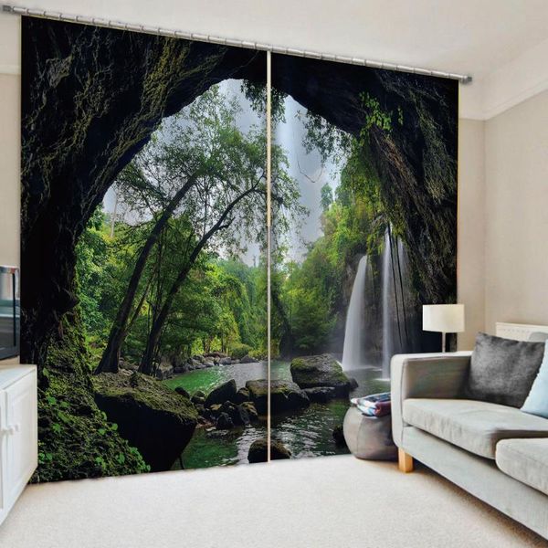 beautiful po fashion customized 3d curtains landscape hole waterfall decoration curtain & drapes
beautiful po fashion customized 3d curtains landscape hole waterfall decoration curtain & drapes