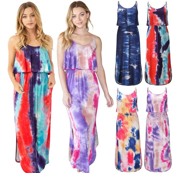 casual dresses fashion summer women's dress 2021 high waist tie-dyed printing sleeveless plus size ankle-length loose party long, Black;gray
casual dresses fashion summer women's dress 2021 high waist tie-dyed printing sleeveless plus size ankle-length loose party long, Black;gray