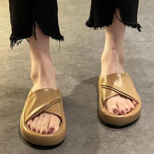 slippers women summer 2021 fashion versatile thick bottom solid comfortable slip on slides outdoor flip flops beach shoes, Black
slippers women summer 2021 fashion versatile thick bottom solid comfortable slip on slides outdoor flip flops beach shoes, Black