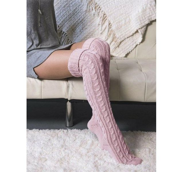socks & hosiery fashion women solid color soft winter cable knit over knee long boot warm thigh high stocking pink/grey, Black;white
socks & hosiery fashion women solid color soft winter cable knit over knee long boot warm thigh high stocking pink/grey, Black;white