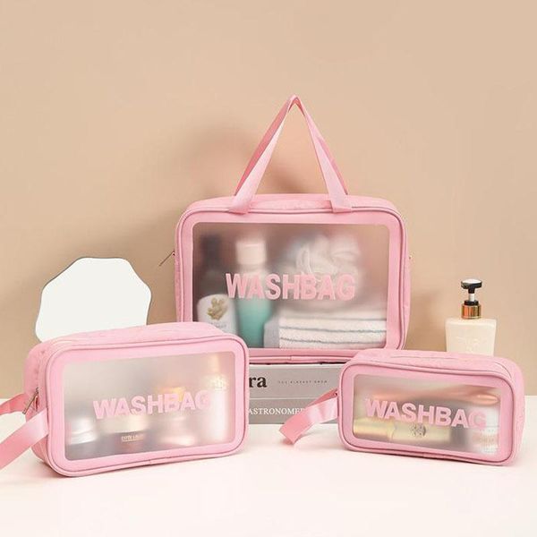 transparent pvc makeup bag waterproof women travel toiletries storage organize pu make up bags female wash tote handbag cosmetic & cases
transparent pvc makeup bag waterproof women travel toiletries storage organize pu make up bags female wash tote handbag cosmetic & cases