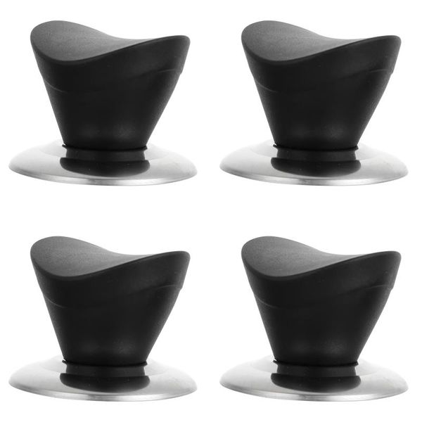 kitchen storage & organization 4pcs universal pan lid handle covers cookware replacements (black) 
kitchen storage & organization 4pcs universal pan lid handle covers cookware replacements (black)