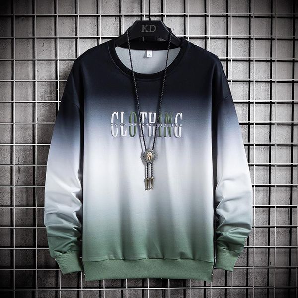 men's hoodies & sweatshirts autumn men hoodie 2021 fashion mens long sleeve sweatshirt hip hop printed letter male gradient casual loos, Black 
men's hoodies & sweatshirts autumn men hoodie 2021 fashion mens long sleeve sweatshirt hip hop printed letter male gradient casual loos, Black