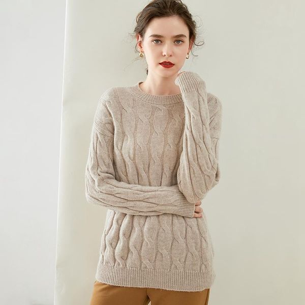 women's sweaters elastic soft comfortable style cashmere sweater o-neck loose plus size knitted pullover fashion, White;black
women's sweaters elastic soft comfortable style cashmere sweater o-neck loose plus size knitted pullover fashion, White;black