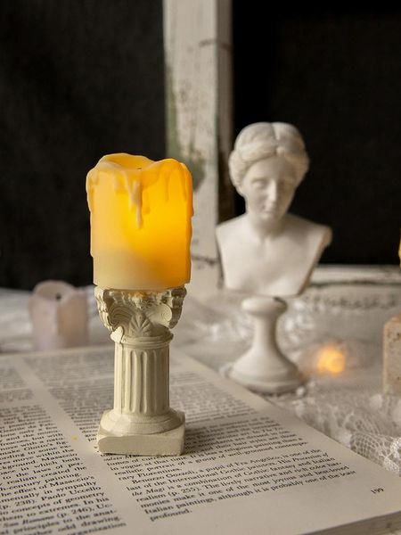handmade ins style night light roman column candle holder atmosphere home decoration gift holders
handmade ins style night light roman column candle holder atmosphere home decoration gift holders