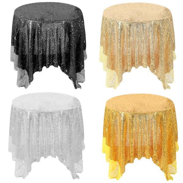 table cloth glitter sequin tablecloth for wedding decoration party banquet home decor 60/80/100/120cm
table cloth glitter sequin tablecloth for wedding decoration party banquet home decor 60/80/100/120cm