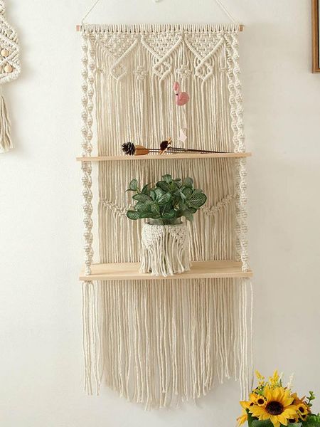 other home decor macrame wall shelf boho for bedroom shelves storage organizer hanger kitchen bathroom floa
other home decor macrame wall shelf boho for bedroom shelves storage organizer hanger kitchen bathroom floa