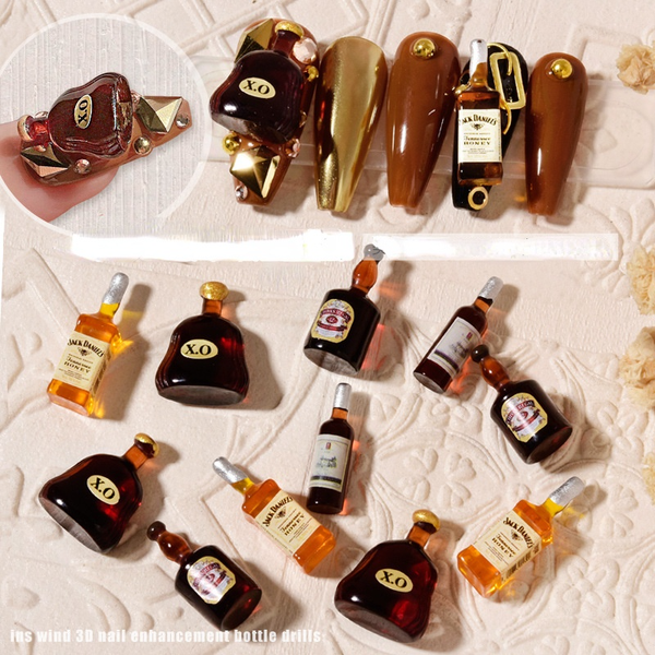 nail art wine bottle jewelry wholesale mini stereo wine red wine diy shiny nail sticker rhinestone accessories, Silver;gold
nail art wine bottle jewelry wholesale mini stereo wine red wine diy shiny nail sticker rhinestone accessories, Silver;gold