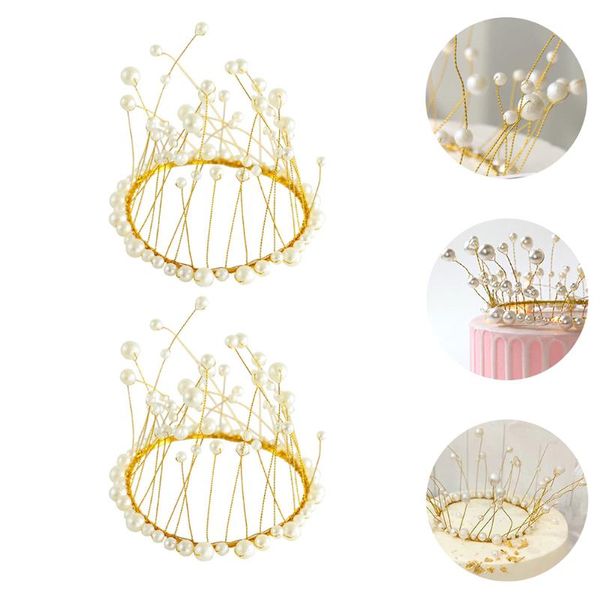 other festive & party supplies 2pcs beautiful cake er white pearl crown decorations ornaments
other festive & party supplies 2pcs beautiful cake er white pearl crown decorations ornaments