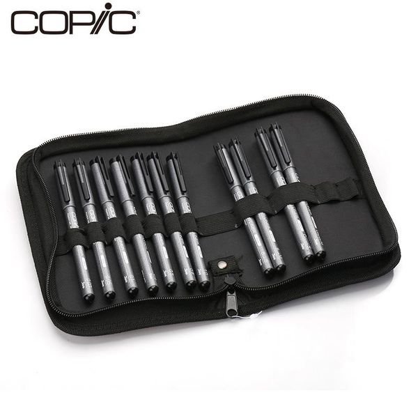gel pens 10pcs japan copic waterproof needle pen cold gray brown black color drawing set
gel pens 10pcs japan copic waterproof needle pen cold gray brown black color drawing set