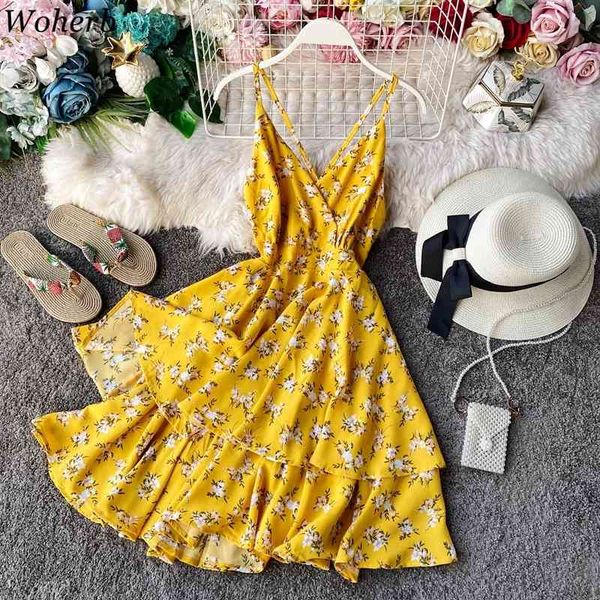 summer beach dress v neck spaghetti strap mini dresses bohemian floral print sweet vestidos backless robe femme 210417, Black;gray
summer beach dress v neck spaghetti strap mini dresses bohemian floral print sweet vestidos backless robe femme 210417, Black;gray
