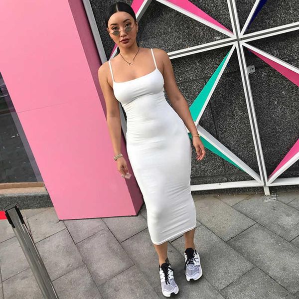 casual dresses cotton summer dress 2 layers women bodycon midi white basic tube long slip vestidos, Black;gray
casual dresses cotton summer dress 2 layers women bodycon midi white basic tube long slip vestidos, Black;gray