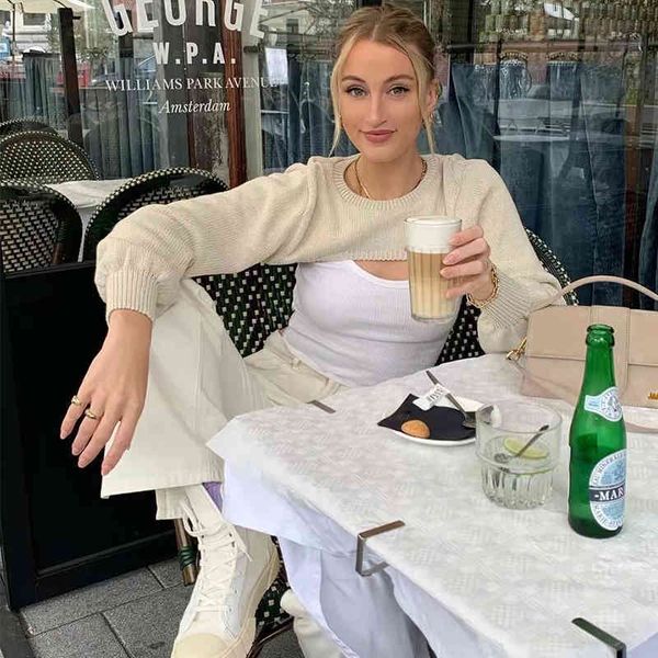 lantern sleeve knitted pullovers sweater women casual chic streetwear cropped sweater winter clothes 210415, White;black
lantern sleeve knitted pullovers sweater women casual chic streetwear cropped sweater winter clothes 210415, White;black