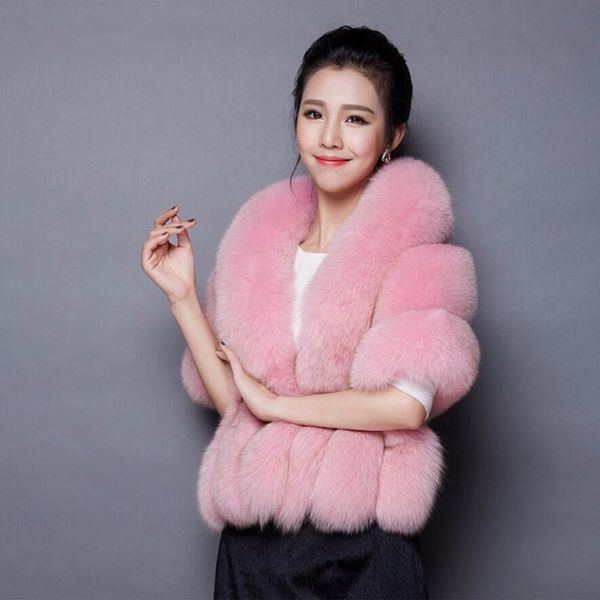 women's fur & faux clothes imitation outerwear elegant ladies fluffy 2021 autumn and winter short-sleeved jacket, Black
women's fur & faux clothes imitation outerwear elegant ladies fluffy 2021 autumn and winter short-sleeved jacket, Black
