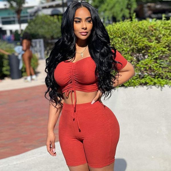 women's tracksuits european and american clothing solid color lace off-shoulder short sleeve t-shirt high waist slim shorts suit for wo, Gray
women's tracksuits european and american clothing solid color lace off-shoulder short sleeve t-shirt high waist slim shorts suit for wo, Gray