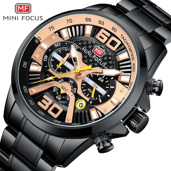 wristwatches relogio masculino minifocus sport chronograph mens watches steel quartz clock waterproof big dial watch men, Slivery;brown
wristwatches relogio masculino minifocus sport chronograph mens watches steel quartz clock waterproof big dial watch men, Slivery;brown
