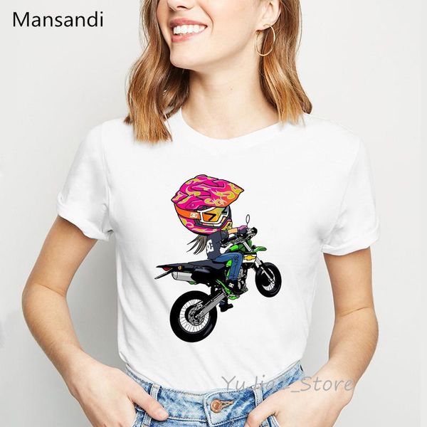 women clothes 2021 cool stunt girl rides motocycle cartoon tee shirt femme summer female hip hop punk t-shirt hipster tshirt women's, White
women clothes 2021 cool stunt girl rides motocycle cartoon tee shirt femme summer female hip hop punk t-shirt hipster tshirt women's, White