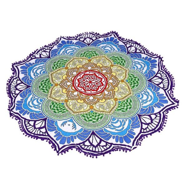 tapestries large polyester tapestry round yoga mat bath towel tassel colorful beach blanket shawl 150x150 cm
tapestries large polyester tapestry round yoga mat bath towel tassel colorful beach blanket shawl 150x150 cm