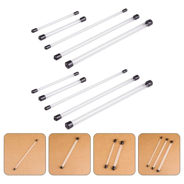 fragrance lamps 10pcs incense tube acrylic clear stick container