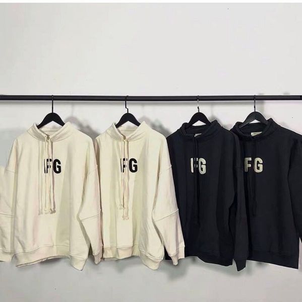 version 1:1 fog style 6th collection fg flocking women hoodie oversized men cotton sweatshirt pullover, Black
version 1:1 fog style 6th collection fg flocking women hoodie oversized men cotton sweatshirt pullover, Black