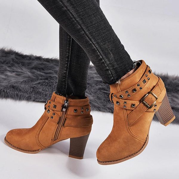 boots woman ankle autumn winter quality pu leather solid female european style ladies side zipper high heel shoes, Black
boots woman ankle autumn winter quality pu leather solid female european style ladies side zipper high heel shoes, Black