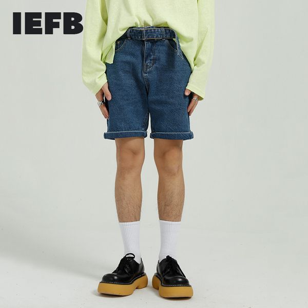 iefb men summer korean fashion loose simple solid color trend jeans shorts men's belt straight bottoms 9y5796 210524, White;black
iefb men summer korean fashion loose simple solid color trend jeans shorts men's belt straight bottoms 9y5796 210524, White;black