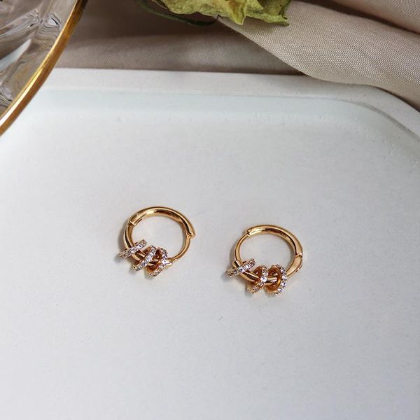hoop & huggie exquisite 925 sterling silver small earrings for women micro zircon buckle circle french elegant fashion jewelry, Golden;silver
hoop & huggie exquisite 925 sterling silver small earrings for women micro zircon buckle circle french elegant fashion jewelry, Golden;silver