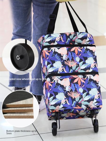 storage bags reusable grocery shopping cart with reinforced bottom rooling wheels and handles
storage bags reusable grocery shopping cart with reinforced bottom rooling wheels and handles