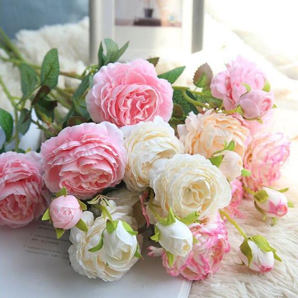 decorative flowers & wreaths artificial retro silk rose bouquet hydrangea vintage bride holding fake flower home wedding decoration accessor
decorative flowers & wreaths artificial retro silk rose bouquet hydrangea vintage bride holding fake flower home wedding decoration accessor